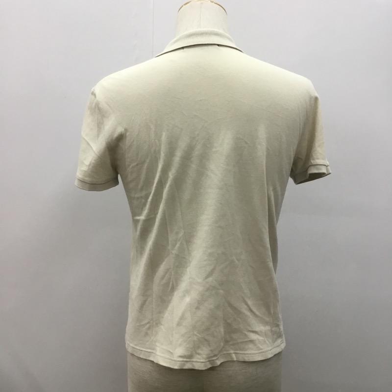 ハレ HARE ポロシャツ 半袖 無地 M 無地 ベージュ / ベージュ / メンズ USED 古着 中古 10022952