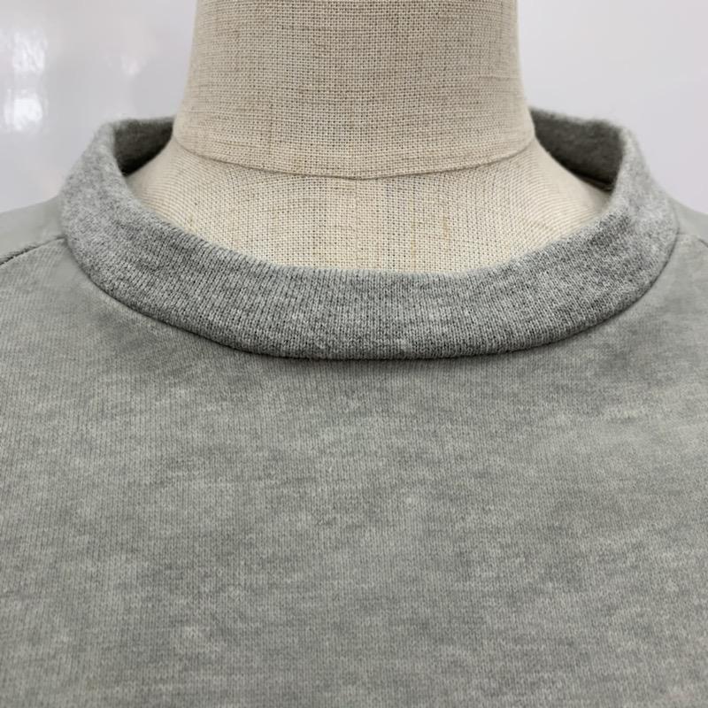 イーハイフンワールドギャラリー E hyphen world gallery トレーナー スウェット FREE 無地 灰 / グレー / レディース USED 古着 中古 10022982