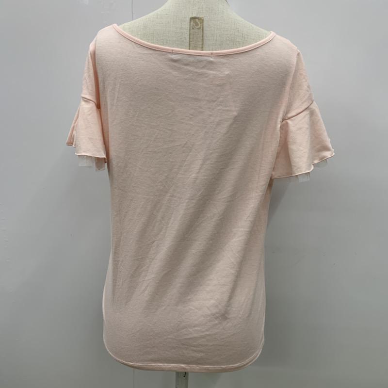 イング INGNI カットソー  半袖カットソー タグ付き M 無地 桃 / ピンク /  レディース USED 古着 中古 10022990