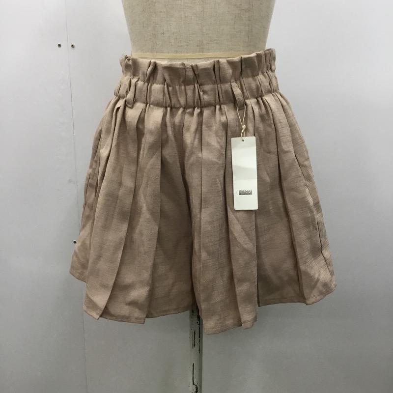 ローリーズファーム LOWRYS FARM パンツ ショートパンツ FREE 無地 ベージュ / ベージュ / レディース USED 古着 中古 10022995