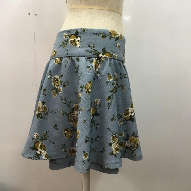 アースミュージックアンドエコロジー earth music&ecology パンツ キュロットスカート ショーツ 花柄 M 花柄 レディース USED 古着 中古 10023008