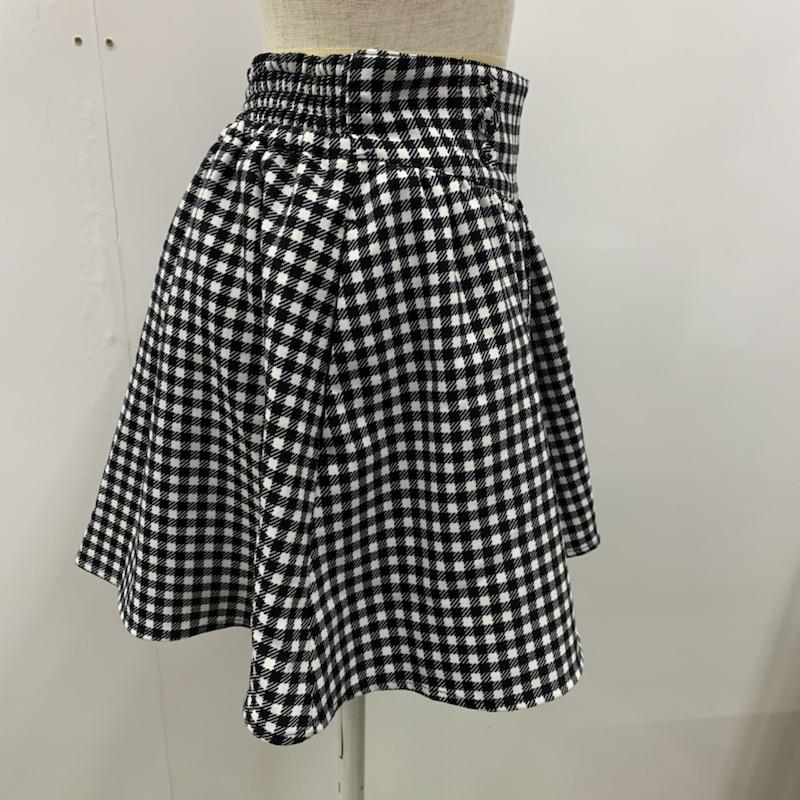 ローリーズファーム LOWRYS FARM パンツ ショートパンツ チェック FREE チェック 白 / ホワイト / X 黒 / ブラック / レディース USED 古着 中古 10023032