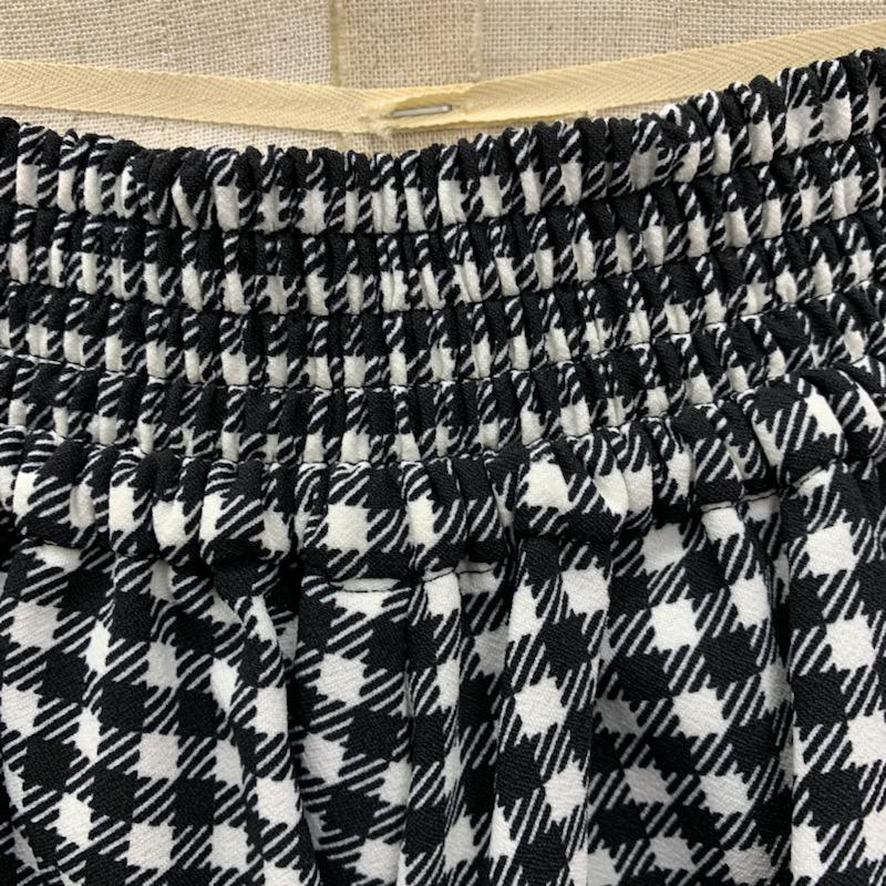 ローリーズファーム LOWRYS FARM パンツ ショートパンツ チェック FREE チェック 白 / ホワイト / X 黒 / ブラック / レディース USED 古着 中古 10023032