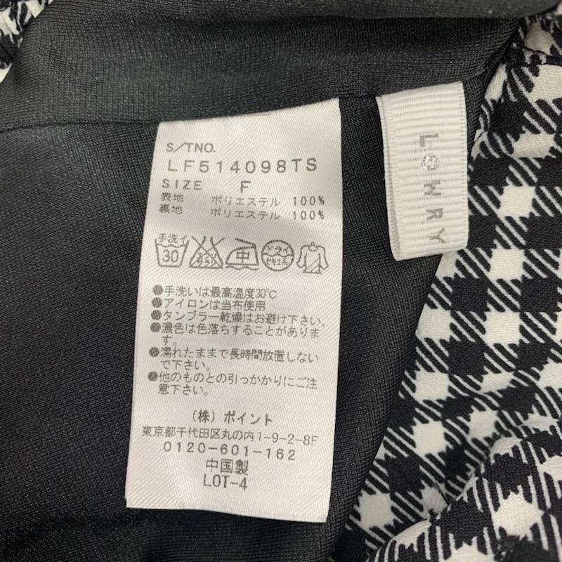 ローリーズファーム LOWRYS FARM パンツ ショートパンツ チェック FREE チェック 白 / ホワイト / X 黒 / ブラック / レディース USED 古着 中古 10023032