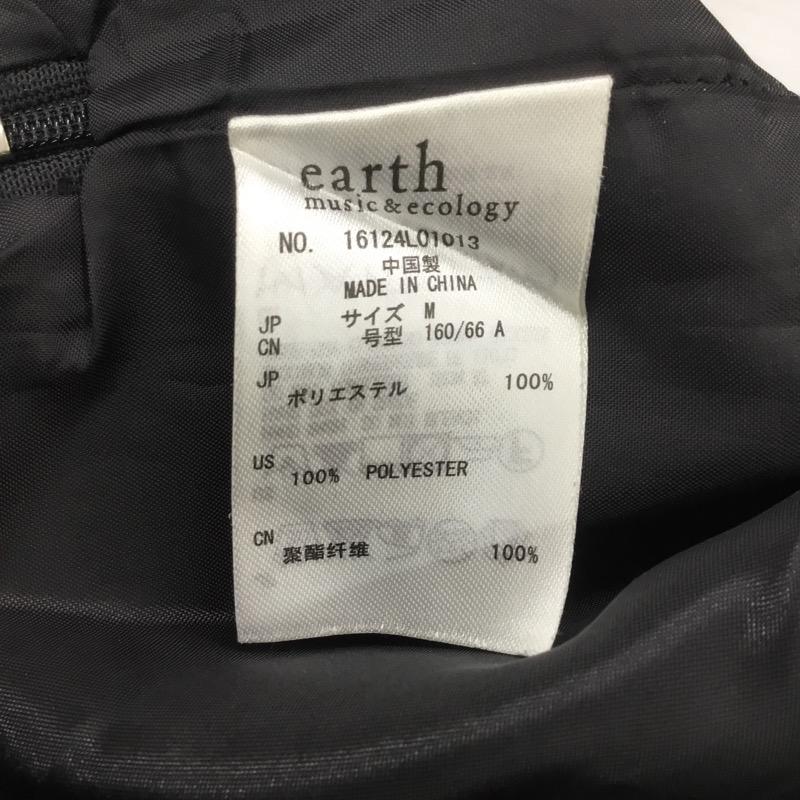 アースミュージックアンドエコロジー earth music&ecology スカート スカート M 無地 黒 / ブラック / レディース USED 古着 中古 10023037