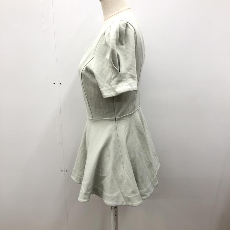 スナイデル SNIDEL カットソー  半袖カットソー 0 無地 レディース USED 古着 中古 10023058