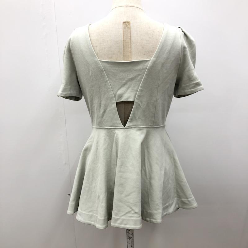 スナイデル SNIDEL カットソー  半袖カットソー 0 無地 レディース USED 古着 中古 10023058