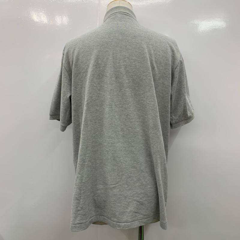 チャオパニック CIAOPANIC ポロシャツ 半袖 無地 M 無地 灰 / グレー / メンズ USED 古着 中古 10023071