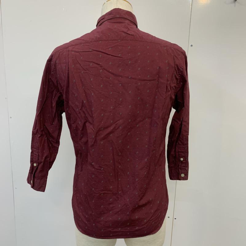 グローバルワーク GLOBAL WORK シャツ、ブラウス 七分丈シャツ S メンズ USED 古着 中古 10023075