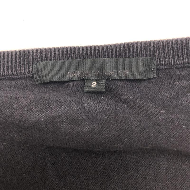 アメリカンラグシー AMERICAN RAG CIE ニット、セーター セーター 2 無地 黒 / ブラック / メンズ USED 古着 中古 10023085