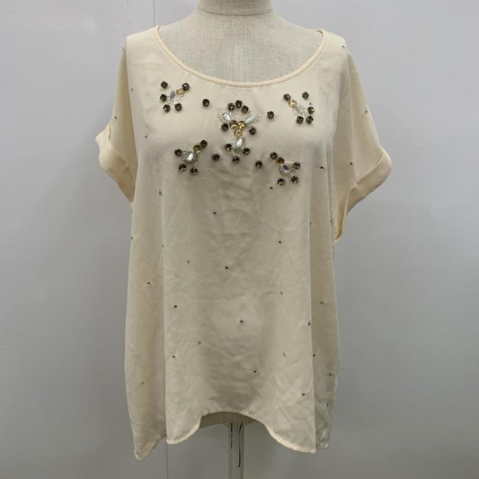 ラボラトリーワーク laboratory work カットソー  半袖カットソー 無地 レディース USED 古着 中古 10023108