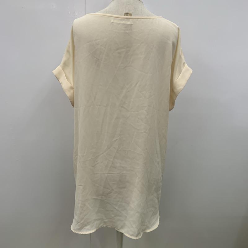 ラボラトリーワーク laboratory work カットソー  半袖カットソー 無地 レディース USED 古着 中古 10023108