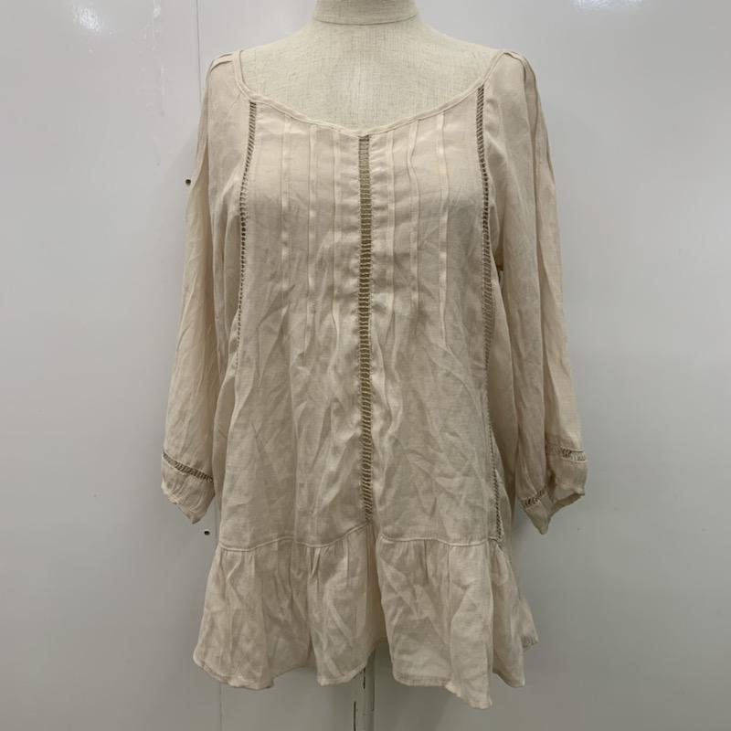 エヌナチュラルビューティーベーシック N.NATURALBEAUTYBASIC カットソー  半袖カットソー M 無地 レディース USED 古着 中古 10023112