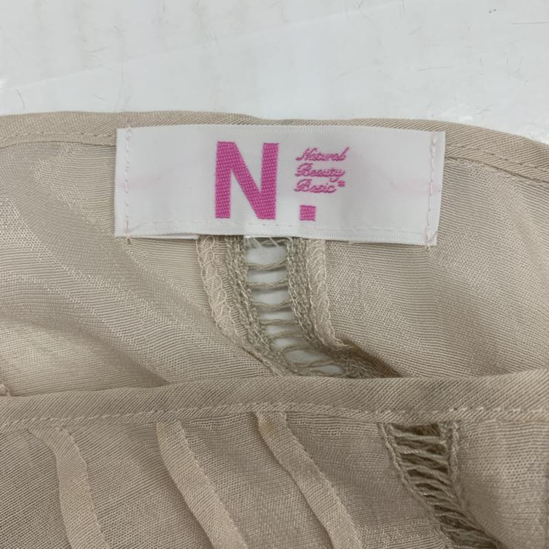 エヌナチュラルビューティーベーシック N.NATURALBEAUTYBASIC カットソー  半袖カットソー M 無地 レディース USED 古着 中古 10023112
