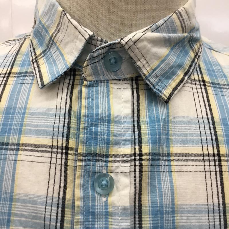 ブラウニー BROWNY シャツ、ブラウス 半袖シャツ チェック M チェック メンズ USED 古着 中古 10023139