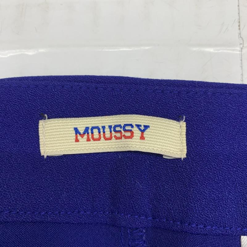マウジー MOUSSY ボトムス ボトムス パンツ 無地 2 無地 青 / ブルー / レディース USED 古着 中古 10023160