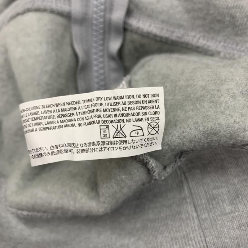 オールドネイビー OLD NAVY パーカー ジップパーカー XS 無地 灰 / グレー / レディース USED 古着 中古 10023212