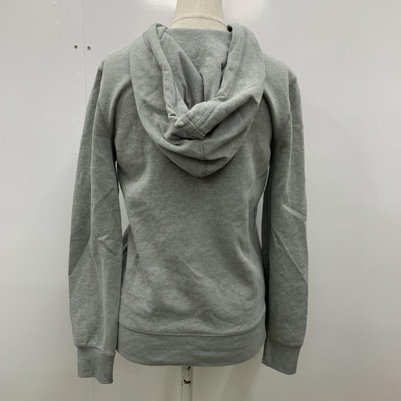 オールドネイビー OLD NAVY パーカー ジップパーカー XS 無地 灰 / グレー / レディース USED 古着 中古 10023212