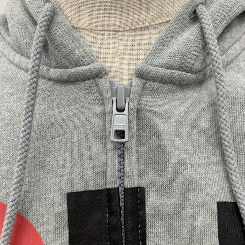 オールドネイビー OLD NAVY パーカー ジップパーカー XS 無地 灰 / グレー / レディース USED 古着 中古 10023212