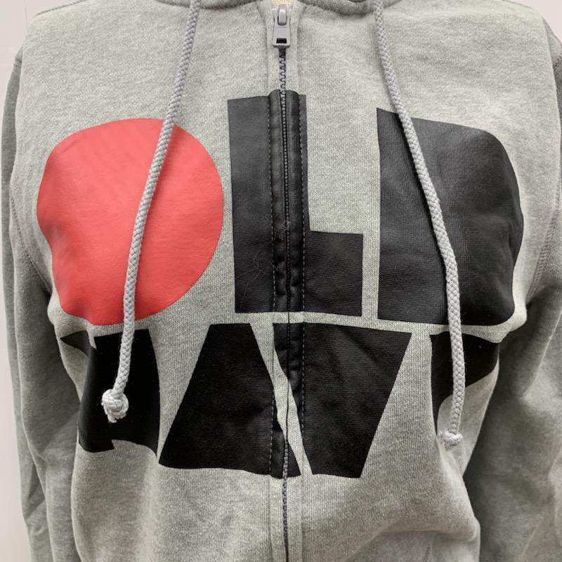 オールドネイビー OLD NAVY パーカー ジップパーカー XS 無地 灰 / グレー / レディース USED 古着 中古 10023212
