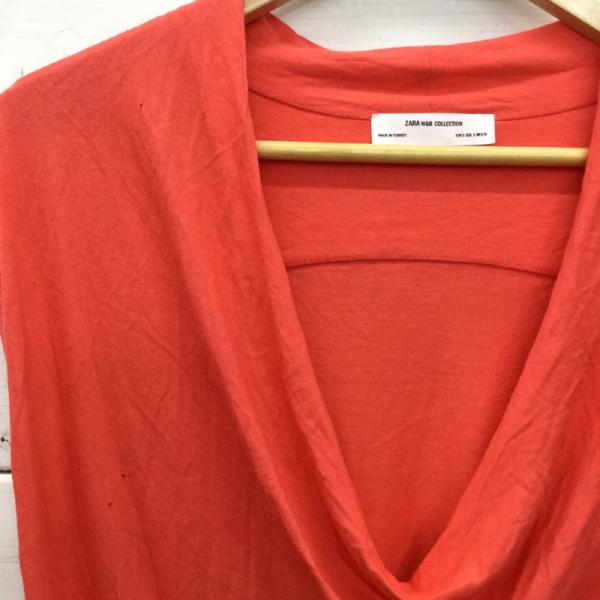 ザラ ZARA カットソー  半袖カットソー S 無地 レディース USED 古着 中古 10023220