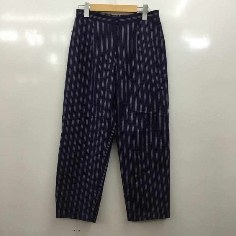 スナイデル SNIDEL ボトムス ボトムス パンツ ストライプ 1 ストライプ 紺 / ネイビー / レディース USED 古着 中古 10023274
