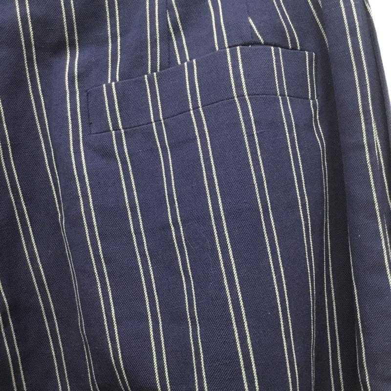 スナイデル SNIDEL ボトムス ボトムス パンツ ストライプ 1 ストライプ 紺 / ネイビー / レディース USED 古着 中古 10023274