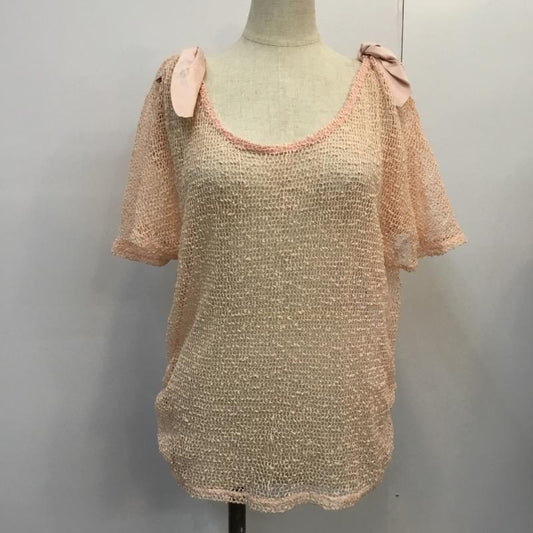 セシルマクビー CECIL McBEE カットソー 半袖 半袖カットソー M 無地 レディース USED 古着 中古 10023277