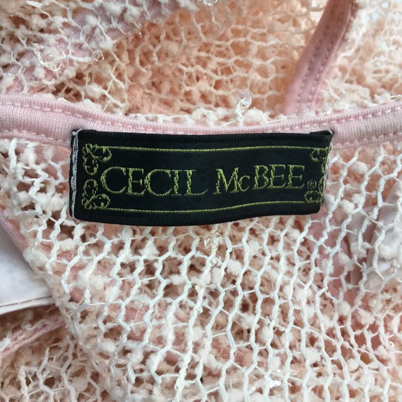 セシルマクビー CECIL McBEE カットソー 半袖 半袖カットソー M 無地 レディース USED 古着 中古 10023277