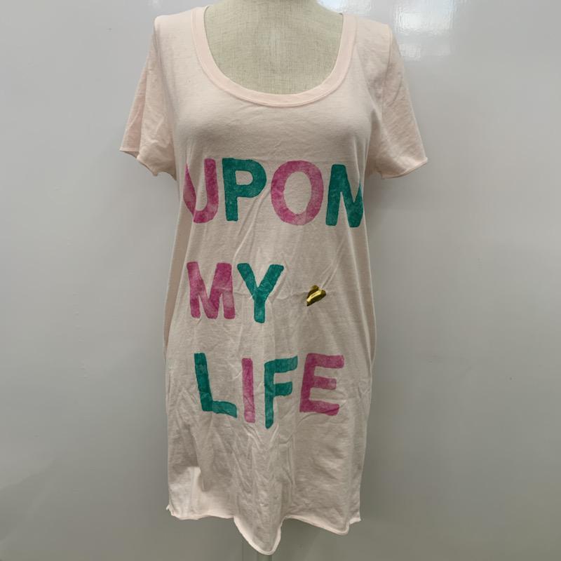 ユナイテッドアローズ UNITED ARROWS Tシャツ Tシャツ 無地 桃 / ピンク / レディース USED 古着 中古 10023297