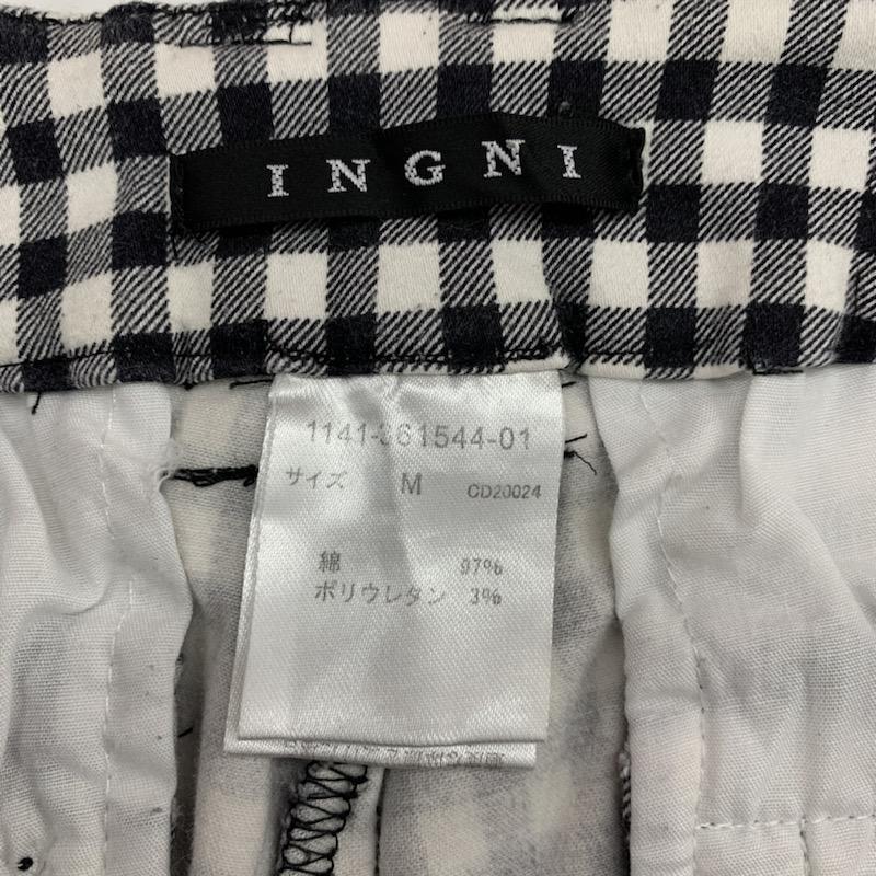 イング INGNI パンツ パンツ チェック M チェック レディース USED 古着 中古 10023316