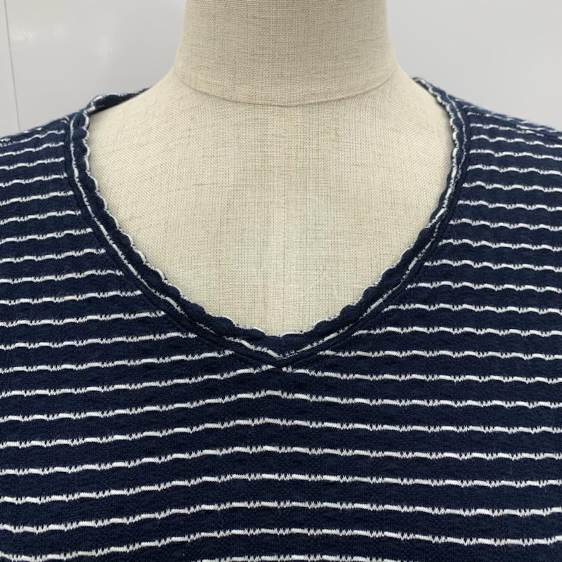 アバハウス ABAHOUSE Tシャツ Tシャツ 2 紺 / ネイビー / メンズ USED 古着 中古 10023331