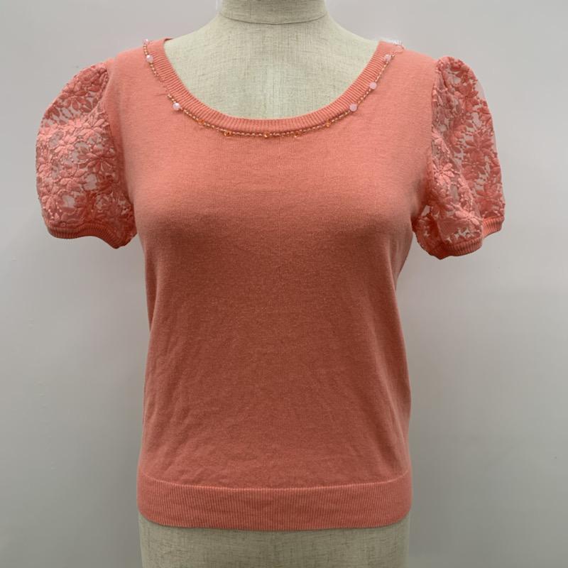 プロポーションボディドレッシング PROPORTION BODY DRESSING カットソー  半袖カットソー 3 桃 / ピンク /  レディース USED 古着 中古 10023356
