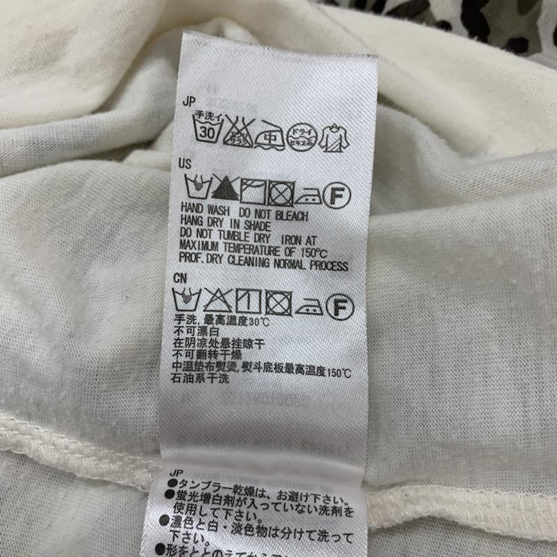 イーハイフンワールドギャラリー E hyphen world gallery カットソー  半袖カットソー FREE アニマル柄 レディース USED 古着 中古 10023357