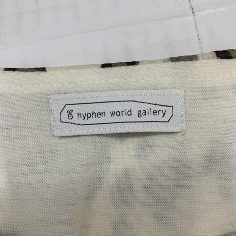 イーハイフンワールドギャラリー E hyphen world gallery カットソー  半袖カットソー FREE アニマル柄 レディース USED 古着 中古 10023357