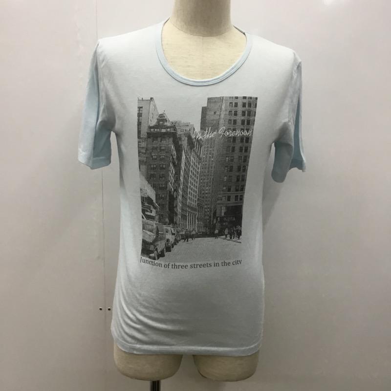 レイジブルー RAGEBLUE Tシャツ 半袖 無地 イラスト ロゴ M 無地 X ロゴ、文字 水色 / ライトブルー / X 白 / ホワイト / X 黒 / ブラック / メンズ USED 古着 中古 10023369