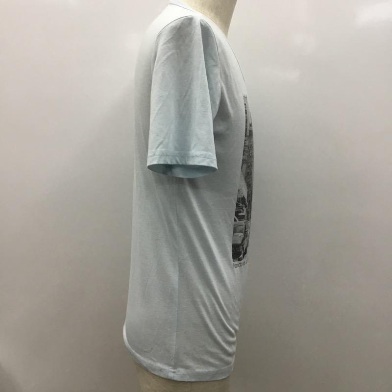 レイジブルー RAGEBLUE Tシャツ 半袖 無地 イラスト ロゴ M 無地 X ロゴ、文字 水色 / ライトブルー / X 白 / ホワイト / X 黒 / ブラック / メンズ USED 古着 中古 10023369