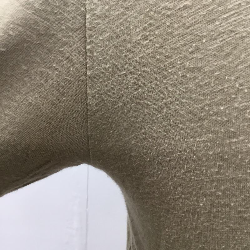 レイジブルー RAGEBLUE カットソー 七分袖 ロンT 無地 花柄 M 無地 カーキ / カーキ / メンズ USED 古着 中古 10023378