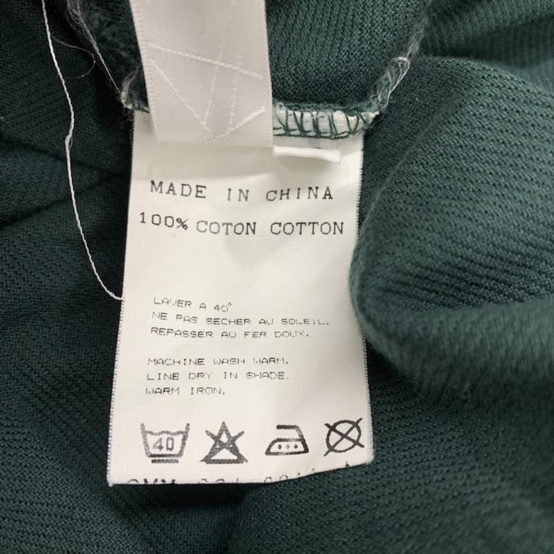 アダムエロペ ADAM ET ROPE' ポロシャツ 半袖 無地 42 無地 緑 / グリーン / メンズ USED 古着 中古 10023408