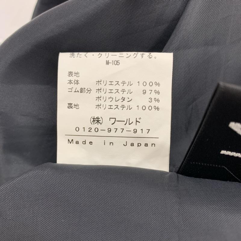 インディヴィ INDIVI スカート ひざ丈スカート ギャザースカート 無地 38 無地 黒 / ブラック / レディース USED 古着 中古 10023504