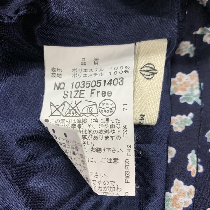マジェスティックレゴン MAJESTIC LEGON パンツ ショートパンツ ショートパンツ 花柄 FREE 花柄 紺 / ネイビー / レディース USED 古着 中古 10023528