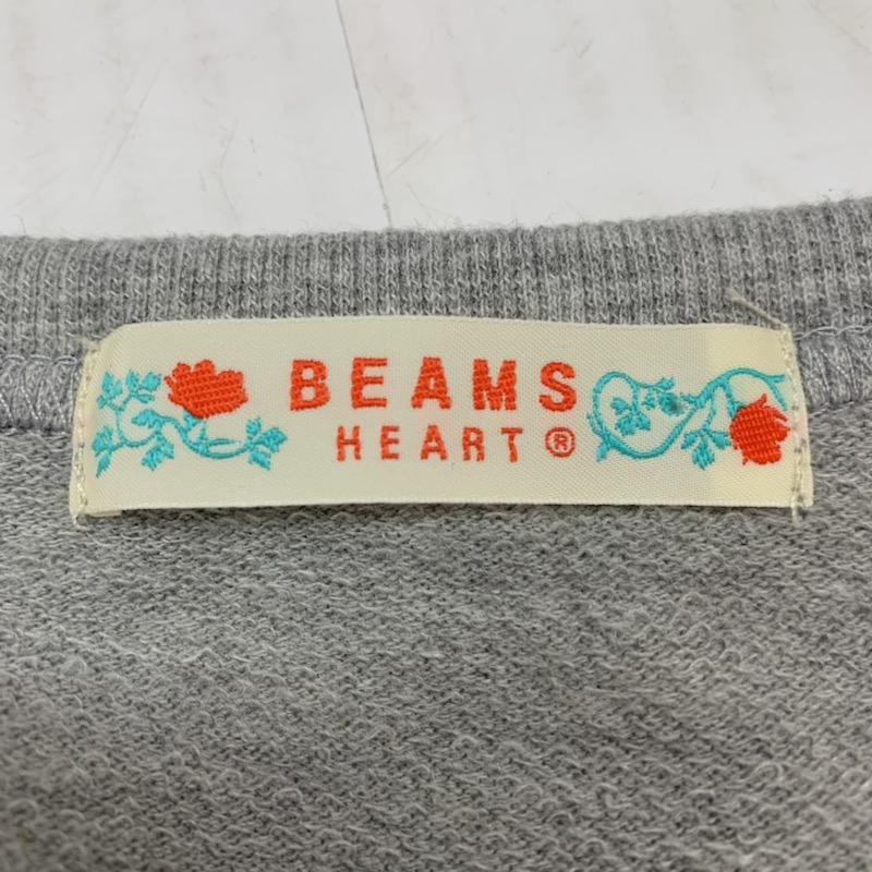 ビームス ハート BEAMS HEART Tシャツ Tシャツ カモ柄 メッシュ 灰 / グレー / レディース USED 古着 中古 10023551