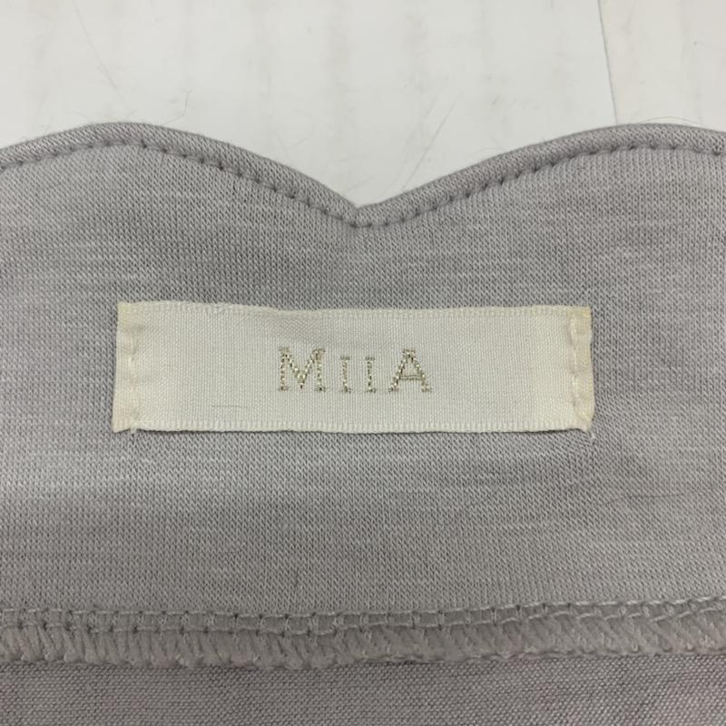 ミーア MIIA カットソー  半袖カットソー FREE 灰 / グレー /  レディース USED 古着 中古 10023605