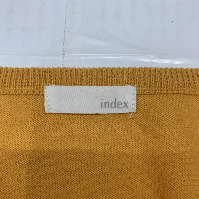 インデックス index カットソー  半袖カットソー M 無地 レディース USED 古着 中古 10023609