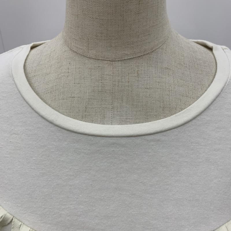 ユナイテッドアローズ UNITED ARROWS カットソー  半袖カットソー 無地 白 / ホワイト /  レディース USED 古着 中古 10023610