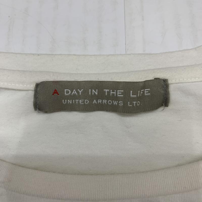 ユナイテッドアローズ UNITED ARROWS カットソー  半袖カットソー 無地 白 / ホワイト /  レディース USED 古着 中古 10023610