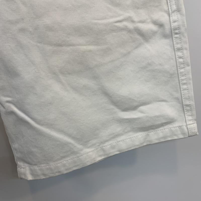 ブラウニー BROWNY パンツ ショートパンツ 短パン S 無地 白 / ホワイト / メンズ USED 古着 中古 10023629