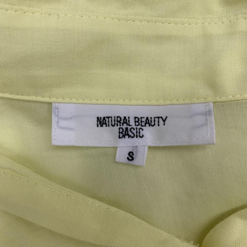 ナチュラルビューティーベーシック NATURAL BEAUTY BASIC カットソー  半袖カットソー S 無地 レディース USED 古着 中古 10023633
