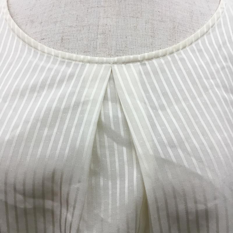 テチチ Te chichi カットソー 半袖 半袖カットソー ストライプ M ストライプ アイボリー / アイボリー /  レディース USED 古着 中古 10023639