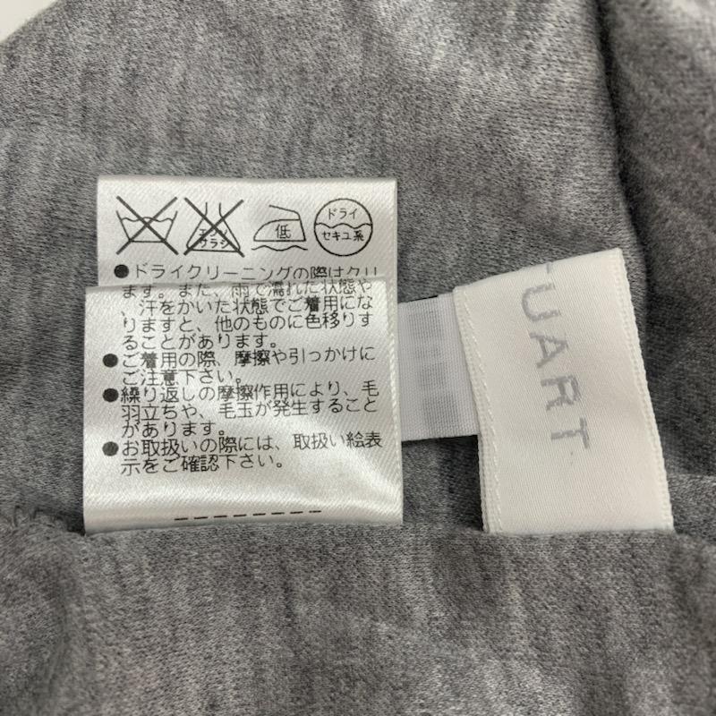 ジルスチュアート JILLSTUART カットソー  半袖カットソー FREE 無地 灰 / グレー /  レディース USED 古着 中古 10023642